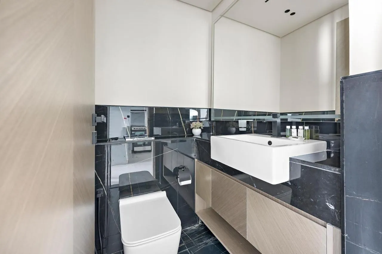 Apartment WelHome - Contemporary 1BR in Binghatti Canal & Burj Views Dubai