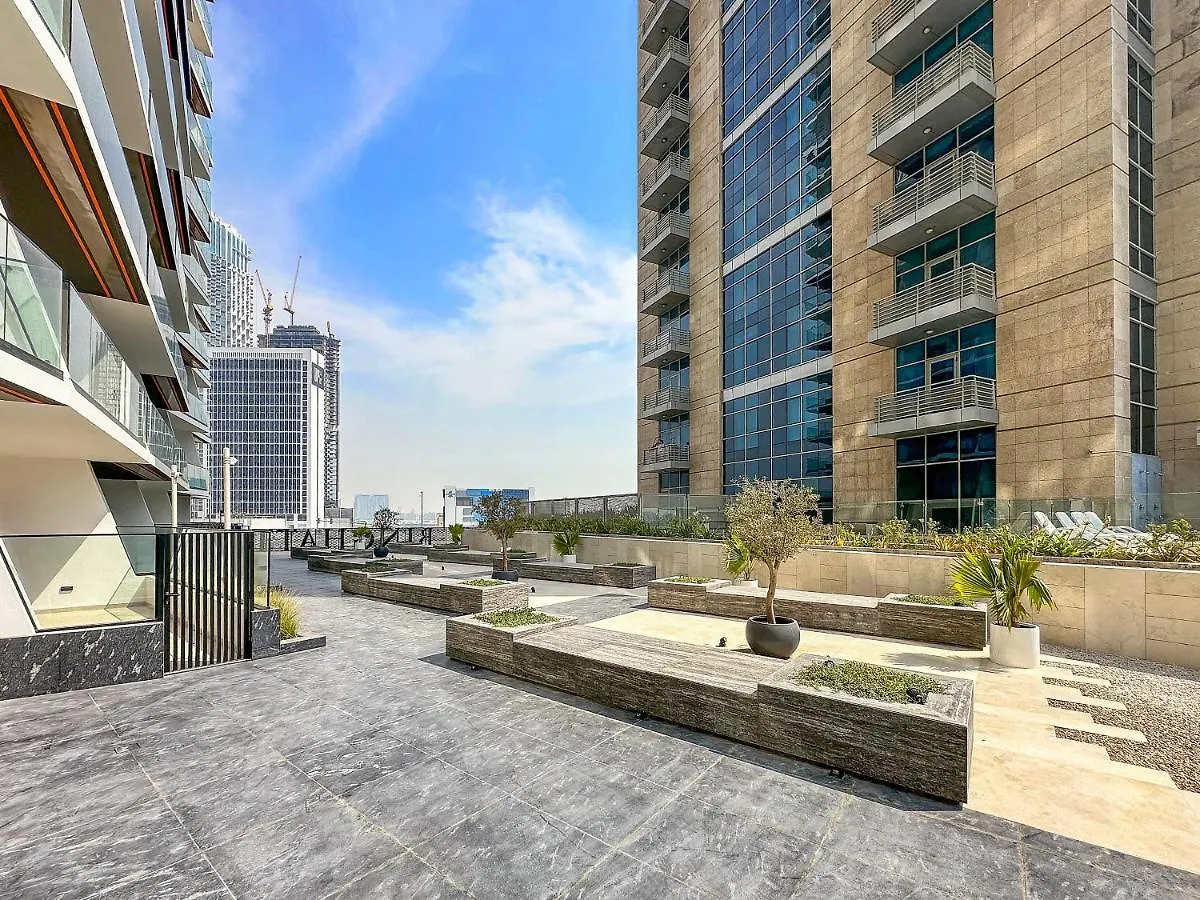 WelHome - Contemporary 1BR in Binghatti Canal & Burj Views Dubai 0*,  United Arab Emirates